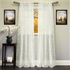 Sweet Home Collection Kitchen Window Curtains Tier, Swag, or Valance Pannello di Trattamento della Tenda della Finestra, Poliestere, Songbird Avorio, W 60 x L 84 (1 Panels)