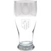 CYPBRANDS - Atlético de Madrid, Bicchiere da birra, Vetro, Resistente e Lavabile in lavastoviglie e adatto al microonde, Capacità 565 ML Prodotto ufficiale