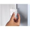 Kleine Wolke 0279100000 - Pinze per Tenda per Doccia, Confezione da 2 Pezzi, Colore, Bianco