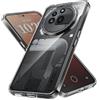 Captor Cover Nothing Phone 3a Pro, Custodia Trasparente in Silicone TPU Morbido, Sottile, Antiurto, Anti-Graffio, Protezione Fotocamera, Anti-Ingiallimento, Flessibile per Cover 3a Pro Nothing Phone