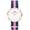 Daniel Wellington Winchester 0952DW Orologio in Acciaio da Donna, Colore Rosa/Blu Navy