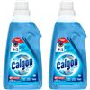 Calgon Gel Power 4 in 1 anticalcare, detersivo, anticorrosione, residui e odori - 2 x 750 ml