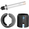 YTCHYYSK Coperchio della Gabbia del Filtro Esterno di Ricambio e Spazzola per la Pulizia del Filtro compatible con Dyson Airwrap HS01 HS05 Parte No. 969758-06 No.969760-01