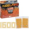 Nerf Pro Gelfire - Ricarica rotonda, 1600 tondi Gelfire idratati, da utilizzare con blaster Nerf Pro Gelfire