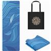 jooeer Tappetino da Viaggio per lo Yoga, Tappetino Pieghevole Antiscivolo da 1,5 mm per Pilates Palestra Stretching, Assorbe il Sudore, 183 x 61 cm