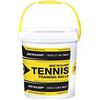Dunlop Bidone, Secchio di 60 Palle da Tennis Training Unisex Adulto, Giallo, Taglia Unica