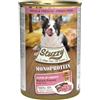 Stuzzy, Cibo Umido per Cani Adulti al Maiale, Monoproteico in Patè (6 Lattine da 400g)