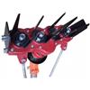 topolenashop Testina Fresa per erbacce a 4 lame con attacco per decespugliatore, diametro 26 mm, 9 denti, sarchiatore,Fresa Per Decespugliatore Universale A 4 Denti Di Fresatura Elimina Erba