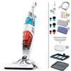 Rowenta RY854-CLEAN & STEAM 3 IN 1 RY8544, Pulitore 2 In 1, Bianco, 1700 W, 84 decibeles