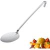 Westmark Skimmer Pro - Mestolo in acciaio inossidabile con gancio per appendere - Mestolo perfetto per schiumare, friggere e cucina professionale - Argento, Ø 14 cm