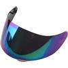 AFNCX Visiera di ricambio per AGV K5 K3SV K1 Casco integrale Motocicleta Pantalea antivento Lente del casco (colorato)