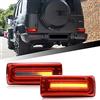 njssjd Gruppo fanali posteriori posteriori combinati a LED per 1990-2018 M/ercedes Benz Classe G W463 G230 G300 G320 G350d G500 G36 G55 G63 G65 AMG W463A Style Fanale posteriore Kit luce freno