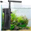 hygger Filtro Interno per Acquario 4 in 1 Filtri Integrati nell'acquario, 5W Pompa Filtro Sommergibile a Flusso Regolabile per Acquari 15-55 Litri (5-15 Galloni)