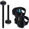 Wigearss 2 Pezzi Cinturini per Gambe, Fascia per Gamba, Cinghie per Gambe Compatibile con Nintendo Switch/Nintendo Switch 2, Leg Strap per Nintendo Switch Sports Calcio, Ring Fit Adventure