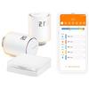 Netatmo Kit di Base Valvole Intelligenti per Termosifoni, Multicolore (Manuale d'Istruzioni solo in lingua Francese)