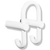Hewi 801 gancio portasciugamani, 801.90.030 99, 801 bianco puro [Accessori Bagno > Portasciugamani]