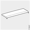 Geberit copertura di design superiore per AquaClean Mera, 243202111, bianco [WC > Ricambi WC]