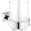 Grohe Essentials Cube porta spazzolini, 40755001, Essentials Cube [Accessori Bagno > Porta Spazzolini]