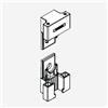 hansgrohe supporto a parete per asta a parete Raindance Unica´S, 98518000, Raindance [Rubinetteria Bagno > Ricambi Rubinetteria Bagno]