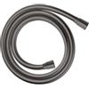 hansgrohe Isiflex flessibile doccia, 28276340, Isiflex nero cromato spazzolato [Rubinetteria Bagno > Flessibili Doccia]
