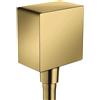 hansgrohe Fixfit Square presa d'acqua, 26455990, Fixfit Square oro [Rubinetteria Bagno > Prese d'Acqua]
