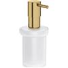 Grohe Essentials dispenser per sapone, 40394GL1, Essentials; Essentials Cube; Essentials Authentic; BauCosmopolitan cool sunrise/satinato [Accessori Bagno > Accessori per Accessori Bagno]