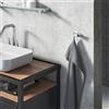 Zack CARVO gancio portasciugamani, 40484, CARVO acciaio inox spazzolato [Accessori Bagno > Portasciugamani]