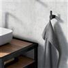 Zack CARVO gancio portasciugamani, 40503, CARVO nero [Accessori Bagno > Portasciugamani]