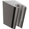 hansgrohe Porter supporto per doccetta, 28331340, Porter nero cromato spazzolato [Rubinetteria Bagno > Doccette / Supporti]
