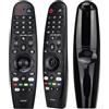 YiBiChin Sostituzione Universale del Telecomando Magico Vocale per LG Smart TV, AKB75855501 Telecomando Adatto per LG Magic TV AN-MR650A MR19BA MR18BA MR20GA Telecomando, con Funzioni Vocali/Magiche/Puntatore