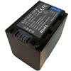 HUBEI NP-FV70A Sostituzione della batteria della videocamera Handycam per Sony FDR-AX53 FDR-AX700 HDR-CX455/B HDR-CX675/B HDR-CX900 HDR-PJ340 HDR-PJ540 HDR-PJ670/B HDR-PJ810 FDR-AX33/B (7.3V 1900mAh)