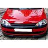 AUTOVISION Per Opel Corsa D Cupra Splitter Paraurti Anteriore Labbro 3 Pezzi 6 Colori Body Kit (Grigio)