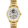 Thomas Earnshaw Longitude ES-8006-22, Orologio da Polso Analogico da Uomo, Cinturino in Acciaio Inossidabile, Placcato Oro