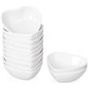 XINLTC Set di 12 Ciotole Piccole in Ceramica - Set Mini Ciotole da 30 ml - Piatto per Salsa Di Soia Da Immersione - Ciotola Piccola per Aperitivi | Marmellata | Contorni | Condimenti | Spezie