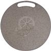 Hemoton, tagliere rotondo in plastica, per verdure, frutta, effetto marmo, 31 cm, ecologico, utensile da cucina, PP, come indicato, 31 cm