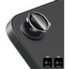Locofun Pellicola Fotocamera per iPhone 16e / 17e 5G, 9H Vetro Temperato Cover, Anello Individuale in Metallo, HD Chiaro, 2 Set (Nero)