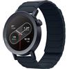 Hinnwer 22mm Cinturino Compatibile con CMF Watch 3 Pro/CMF by Nothing Watch Pro 2 per Uomini Donne, Cinturini Magnetico Silicone Sportiva Blu Notte