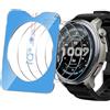 Funrae Pellicola Vetro Temperato per Amazfit Balance 2 con Kit di Installazione, [4 Pezzi] Ultra Trasparente Durezza 9H Protezione Schermo Senza Bolle Pellicola Protettiva