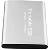 Generico SSD Portatile da 1TB ad Alta Velocità per Laptop/PC/Ipad, Archiviazione Mobile (silver, 1, TB)