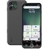 Doro - Telefono Aurora A30 - Telefono Cellulare Senior - Facile da usare - Tasto Assistenza con Localizzazione GPS - Compatibile con apparecchi acustici - Cavo USB incluso - Grafite
