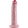 Umania Dildo realistico grande e spesso da 24,5 cm, dildo anale in silicone con ventosa potente, dildo morbido e largo, giocattolo sessuale unisex per la stimolazione del punto G vaginale