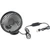 FACAIIO Mini ventilatore a ventosa per auto, con regolazione del vento a 3 velocità (ventosa)