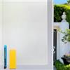 Zindoo Pellicola Oscurante per vetri 44.5x120cm 2 pcs non Adesiva Anti-UV Frosted Pellicola Privacy per Vetri Per Ufficio Bagno Camera da Letto Sala di Riunione