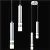 ZPBSJ Moderna Lampada Sospensione Regolabile Altezza LED Cromo Mini Lampada Sospensione Kücheninsel Schlafzimmer Tavolo Notturno Piccole Lampade Sospensione(2-Luce)