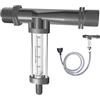 Suministros Infantes Iniettore Venturi Fertilizzante 25Ø 5 mm senza Chiave Dosatrice con Flussometro | Portata massima Irrigazione 1630 l/h | Portata massima fertilizzante 110 litri a 3 Bar | Filettatura maschio 3/4