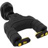 MONKEY LOOP Pro Hang Prime - Supporto da parete per chitarra - Supporto per chitarra elettrica o acustica a parete - Supporto per chitarra con gomma protettiva - Supporto a parete con bloccaggio