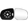 TTCR-II Compatibile con Vetro Specchio Peugeot 3008 09-16/5008 09-17/Citroen C3 Picasso 08-16/C4 Picasso 09-13 Vetro Specchio Retrovisore Riscaldato, Piastra Dello Specchietto 3008/5008/C3/C4-Destra