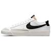 Nike Blazer Low '77, Scarpe da Basket Donna, White/Black-Sail-White, 36.5 EU