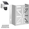 ROKOLOOM Supporto angolare universale per Eufy Security SoloCam S340, Tapo Camera - Staffa di montaggio in acciaio inox per la maggior parte delle telecamere CCTV, luci LED da parete/palcoscenico,