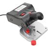 YILIKISS Mini troncatrice da 220 V, troncatrice, 6000 giri/min, piccola sega circolare da tavolo, in acciaio, lama per sega circolare in acciaio, 45° per legno e metallo